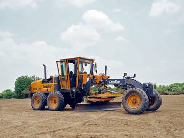 Close view of the working end of the asset